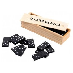 Домино MILAND в деревянной коробке P00070