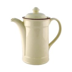 Кофейник Steelite Ivory claret (0.86 л) бежевый