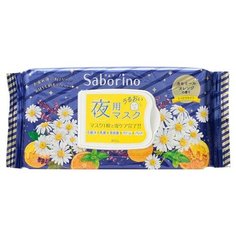 Saborino тканевая маска Успей за 60 секунд ночная, 28 шт.