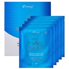 Esthetic House Увлажняющая маска с экстрактом ласточкиного гнезда Birds Nest Revitalizing Hydrogel Mask, 30 г, 5 шт.