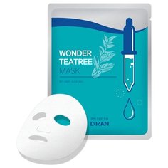D’RAN тканевая маска Wonder Teatree чайное дерево, 25 г Dran
