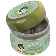 Minabao Carbonated Bubble Clay Mask Очищающая кислородная пузырьковая маска на основе глины, 100 г