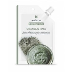 SesDerma Beauty Treats Маска очищающая Green Clay Mask, 25 мл