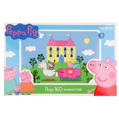 Пазл Origami Peppa Pig Принцесса (01544), 160 дет.