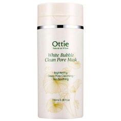 Ottie Кислородная маска для очищения пор White Bubble Clean Pore Mask, 100 мл