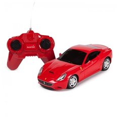 Легковой автомобиль Rastar Ferrari California (47200R) 1:12 40 см красный