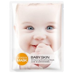 BioAqua Baby Skin Whitening Soothing Осветляющая маска, 30 г