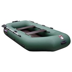 Надувная лодка HUNTERBOAT Хантер 280 Т зеленый