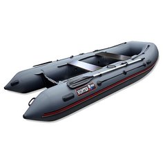 Надувная лодка HUNTERBOAT Хантер 360 серый