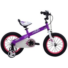 Детский велосипед Royal Baby RB14-15 Honey Steel 14 фиолетовый (требует финальной сборки)