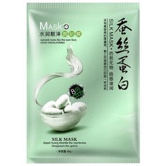 One Spring Silk Mask тканевая маска для лечения акне с протеинами шелка, 30 г