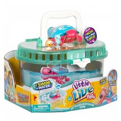 Moose Moose Little Live Pets Интерактивная черепашка Песчинка и ее друзья с аквариумом 28563