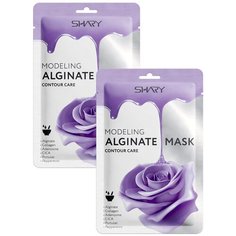 Shary Моделирующая альгинатная маска Контурная подтяжка, 28 г, 2 шт.