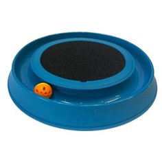 Когтеточка-трек Lilli Pet Twist, 41х38х5см, синяя
