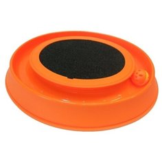 Когтеточка-трек Lilli Pet Twist, 41х38х5см, оранжевая