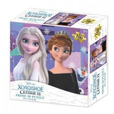 Пазл Prime 3D Super Холодное сердце 2 сюжет 1, 100 элементов