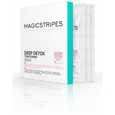 Маска для лица глубокой очистки, повышающая упругость Magicstripes, 3 шт. Немецкая косметика