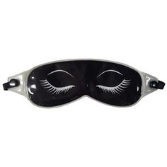 Маска для кожи вокруг глаз с глиной, чёрная KZ 0653 Naomi