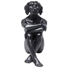 KARE Design Статуэтка Gangster Dog, коллекция "Собака-Гангстер" 26*33*17, Полирезин, Черный