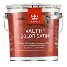 Антисептик для дерева Tikkurila Valtti Color Satin на льняном масле бесцветный, 2.7