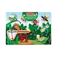Доска магнитная деревянная "Ловля насекомых" Melissa & Doug