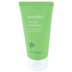 Innisfree ночная маска Green Tea Sleeping Pack, 80 мл