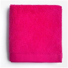 Полотенце банное, купальное для лица, рук AMARO HOME 34*74 розово-красный