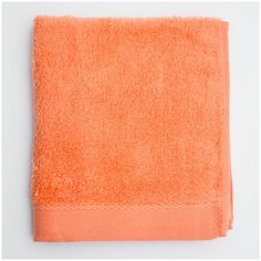 Полотенце банное, купальное для лица, рук AMARO HOME 34*74 оранжевый