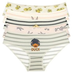 DONELLA Трусы для девочек 411025BD Размер: 8/9, Цвет: Микс, 5 шт. в упаковке