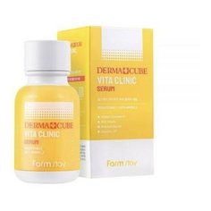FarmStay Derma Cube Vita Clinic Serum Сыворотка для лица с комплексом витаминов, 50мл