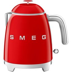 Мини-чайник электрический, объем 0,8 л, Красный Smeg KLF05RDEU