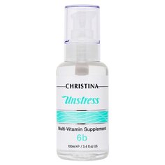 Christina Unstress Multi Vitamin Supplement Массажное масло с мультивитаминами (шаг 6b) для лица, 100 мл