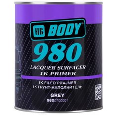 Грунт-праймер HB BODY 980 банка серый 1 л