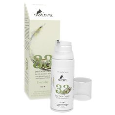 Sativa Everyday №33 Крем для лица дневной для жирного чувствительного типа кожи, 50 мл