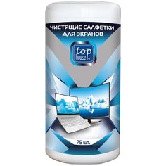 Top House 392173 влажные салфетки 75 шт. для экрана