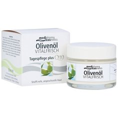 Medipharma cosmetics Olivenöl Vitalfrisch Tagespflege plus Q10 Creme Дневной крем для лица Оливенол, 50 мл