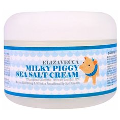 Elizavecca Milky Piggy Sea Salt Cream Омолаживающий крем для лица с морской солью, 100 г