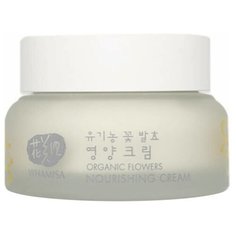 Whamisa Organic Flowers Nourishing Cream Day & Night Крем питательный для лица день и ночь на основе цветочных ферментов, 50 мл