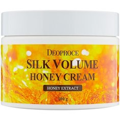 Deoproce Moisture Silk Volume Honey Cream Крем для лица питательный на основе меда, 100 г