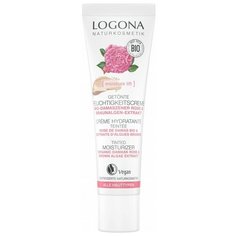 Logona Moisture Lift Tinted Moisturizer Крем для лица с био-дамасской розой и комплексом DayMoistCLR для увлажнения и активного разглаживания, с тонирующим эффектом, 30 мл