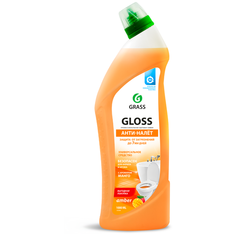 Grass чистящий гель для ванны и туалета Gloss amber с ароматом манго, 1 л