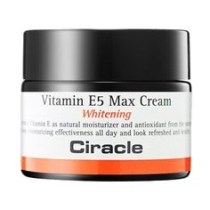 Ciracle Vitamin E5 Max Cream Крем для лица осветляющий, 50 мл
