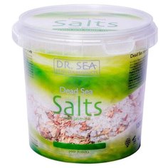 Dr. Sea Соль Мертвого Моря с жасмином, пластиковое ведро, 1.2 кг