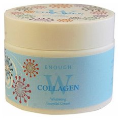 Enough W Collagen Whitening Essential Cream Крем для лица отбеливающий с коллагеном, 50 мл