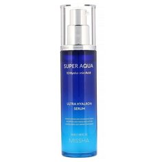 Missha Super Aqua Ultra Hyalron Serum Увлажняющая гиалуроновая сыворотка для лица, 50 мл