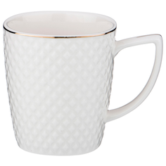 Lefard Кружка Диаманд голд 359-760 350 мл белый