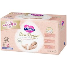 Влажные салфетки Merries Несмываемые сменный блок, 108 шт.