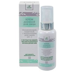 Kleona Крем дневной с матирующим эффектом SPF - 5 для жирной и проблемной кожи лица, 60 мл