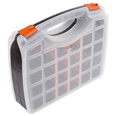 Органайзер REXANT 12-5022-4 42.5x33x8.5 см черный/бесцветный