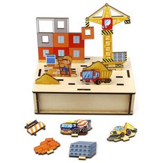 Настольная игра Woodland Панорама. Стройка